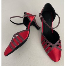 GABRIELE RED - 2.5 INCH HEEL